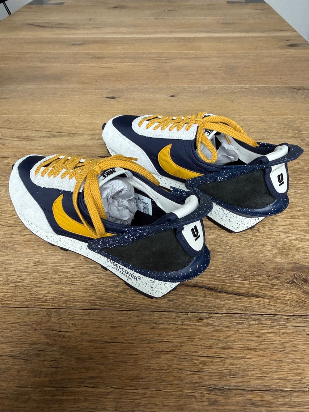 Size 10.5/11/12.5 Men Nike x Undercover Daybreak Obsidian Gold Dart CJ3295-400 - Picture 5 of 9